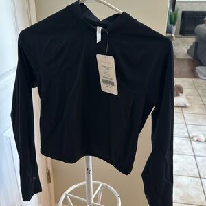 Fabletics mock neck, athletic shirt